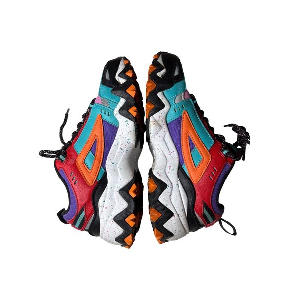 Fila Oakmont Shoes Sneakers Trail Size 6.5 Multi Color Leather Athletic Hiking - Picture 7 of 10